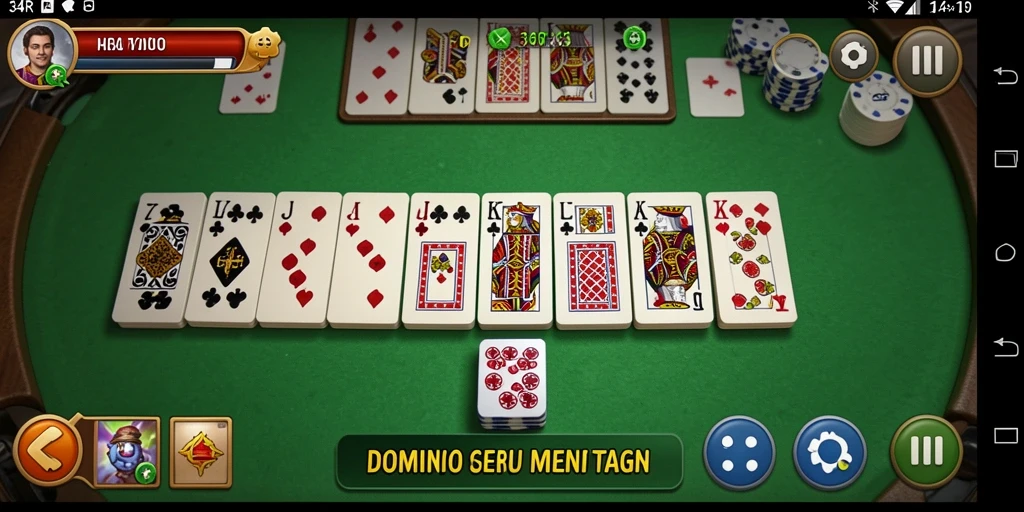 Gameplay seru dengan ubin Domino yang menarik.