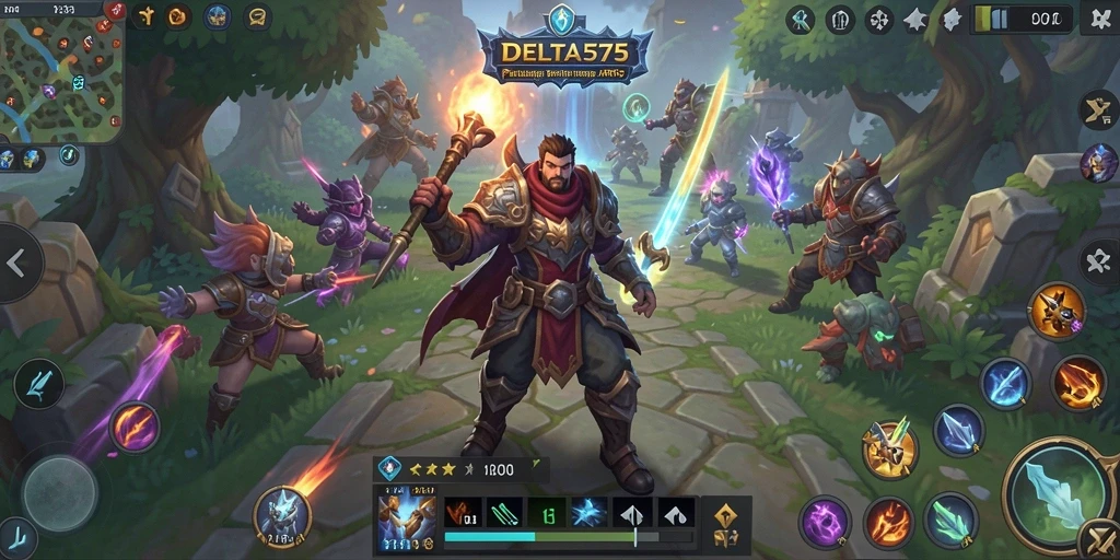 Tangkapan layar utama menampilkan aksi pertarungan dalam game ARPG.