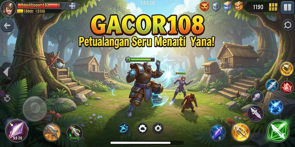 Grafis indah dan gameplay seru di GACOR108.