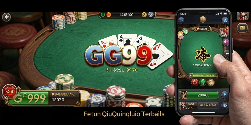 Tampilan menarik dari gameplay QiuQiu di GG999.