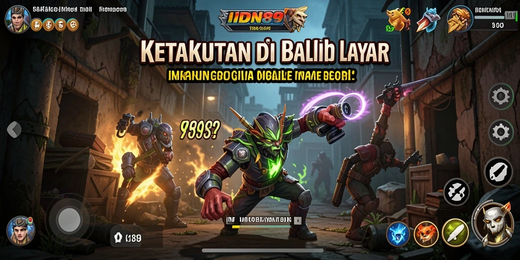 Gameplay IDN89 yang menegangkan dengan suasana horror yang mencekam.