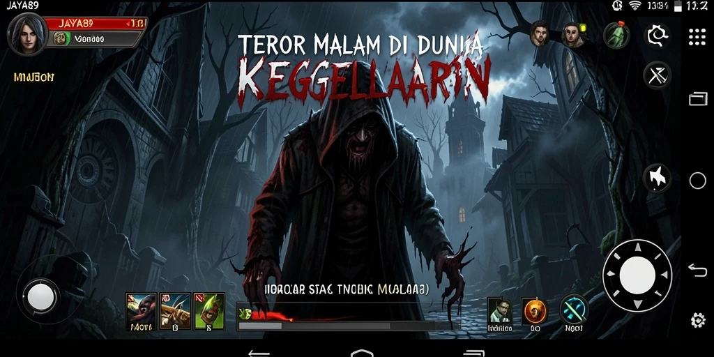 Gameplay menakutkan dengan suasana mencekam dari JAYA89.