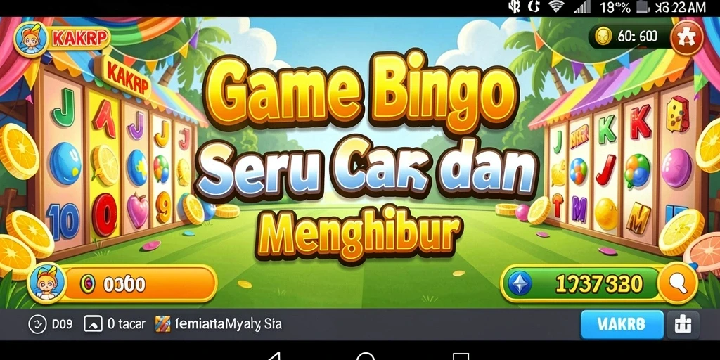 Screenshot gameplay KAKRP yang menampilkan mode Bingo seru.