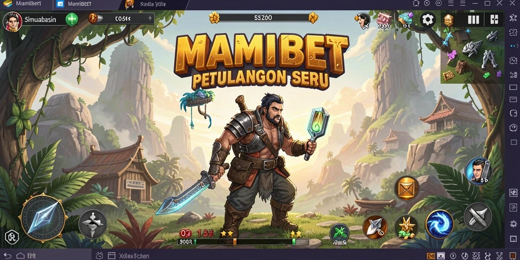 Tampilan gameplay MAMIBET yang menakjubkan dan interaktif.