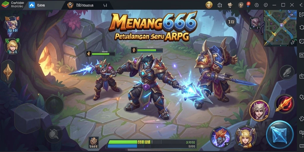 Tampilan menakjubkan dari gameplay ARPG yang mendebarkan.