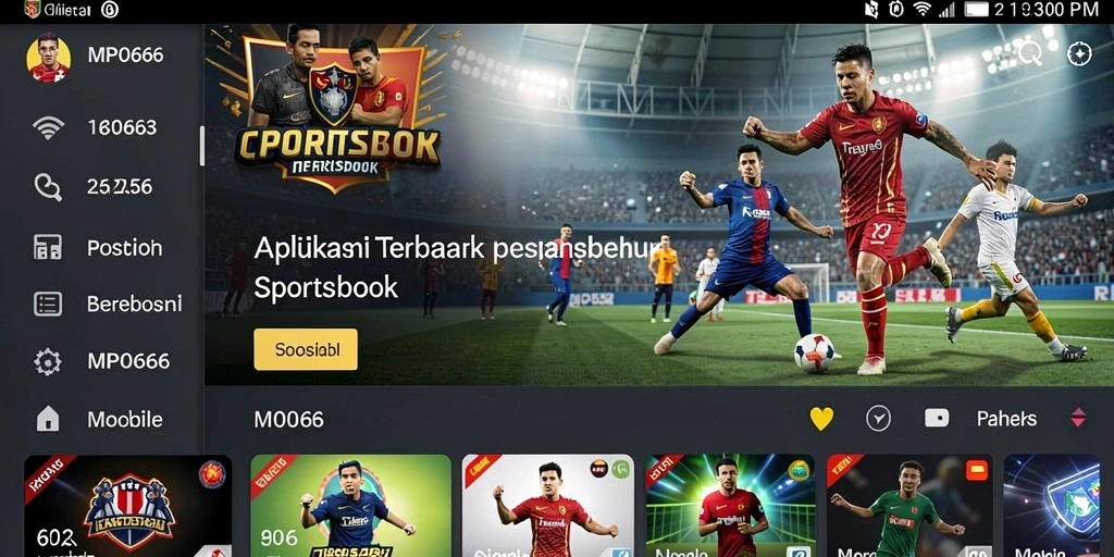 Tampilan antarmuka aplikasi MPO666 yang menarik dan mudah digunakan.