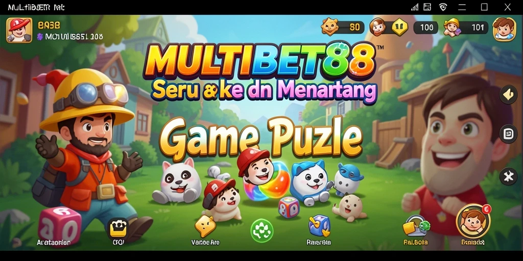 Tangkapan layar game MULTIBET88 yang menampilkan gameplay Puzzle yang menantang.