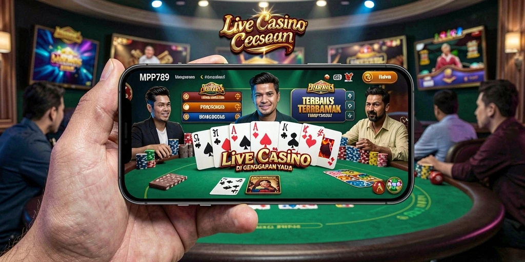 Tampilan gameplay Live Casino yang menarik dan interaktif di MVP789.