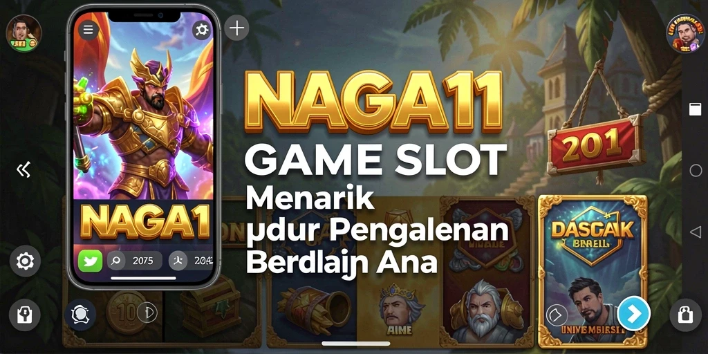 Tampilan gameplay NAGA11 yang menawan dan penuh aksi.