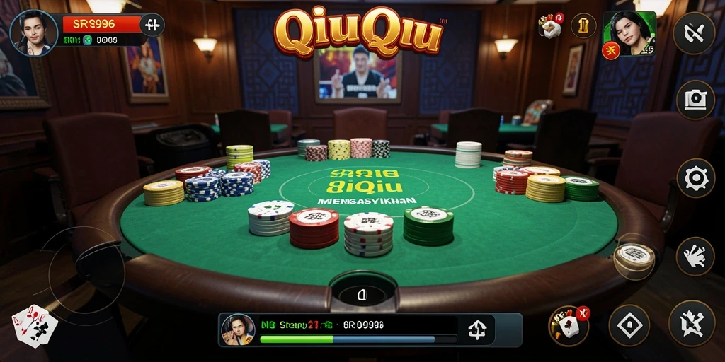 Tampilan gameplay menarik dari SR996 dengan suasana QiuQiu.