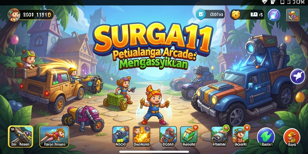 Screenshot dari gameplay seru SURGA11 menampilkan aksi dan tantangan menegangkan.