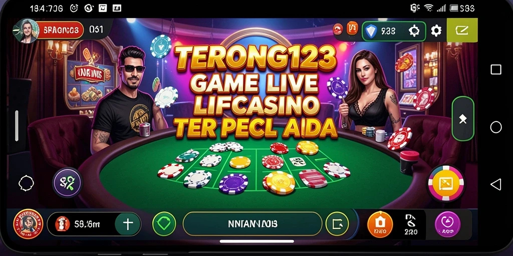 Tampilan gameplay seru di Live Casino TERONG123 dengan dealer profesional.