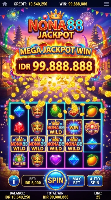Pengguna menavigasi aplikasi nona88 dengan mudah.